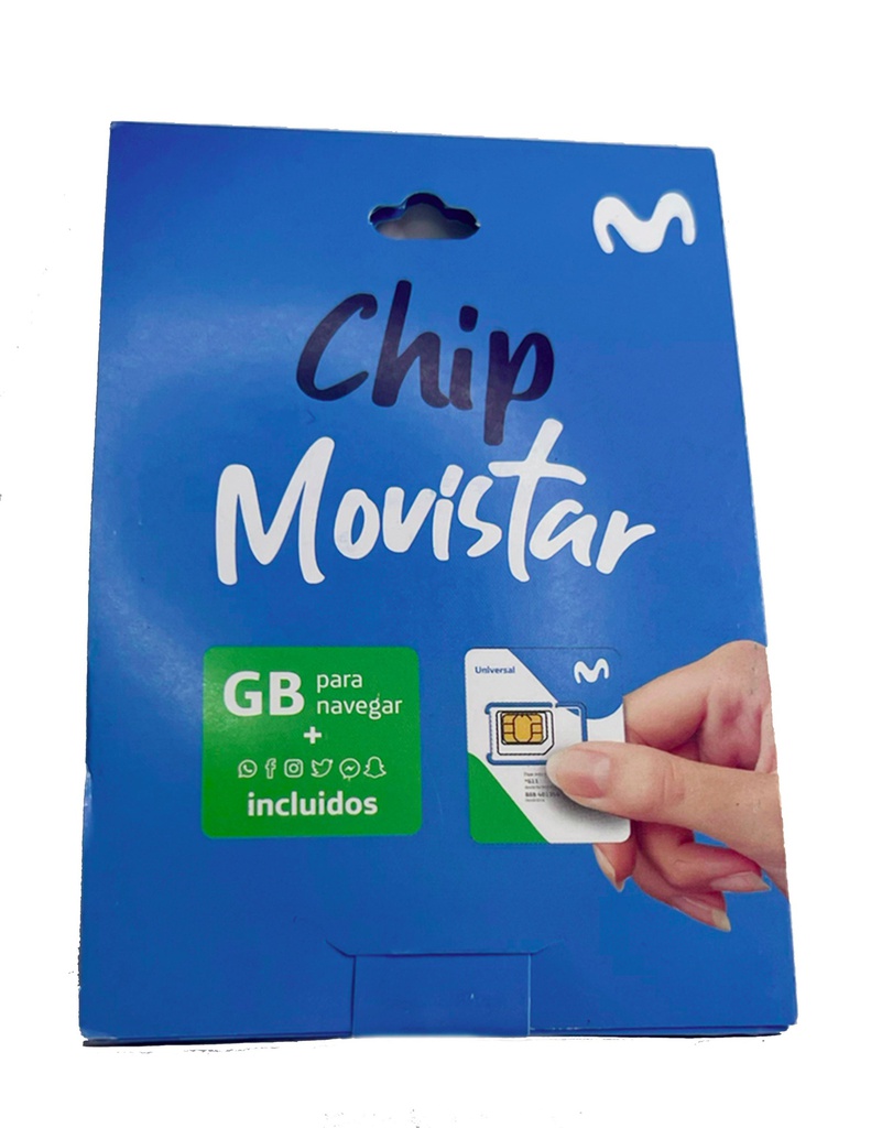 CHIP MOVISTAR — CELULARES