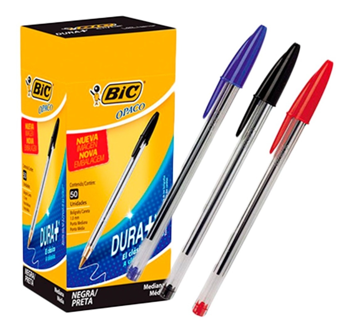 ESFEROS BIC PUNTA GRUESA — PAPELERÍA