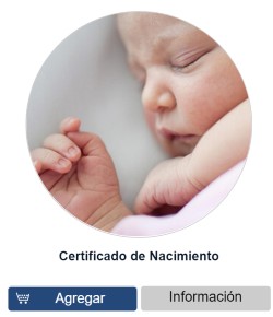 CERTIFICADO DE NACIMIENTO — TRÁMITES Y DOCUMENTOS
