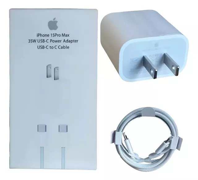 CARGADOR PARA IPHONE 35W USB-C A TIPO C — ACCESORIOS