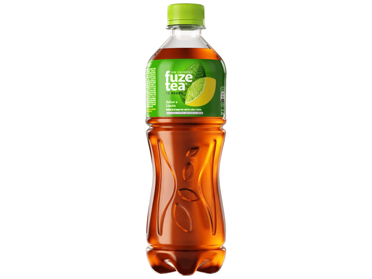 FUZE TEA TÉ NEGRO 550 ML — ALIMENTOS Y BEBIDAS