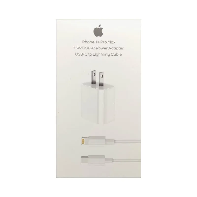 CARGADOR COMPLETO IPHONE 35W  USB-C A IPHONE GENERICO — ACCESORIOS
