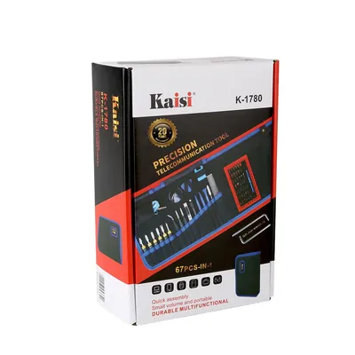 KIT DE HERRAMIENTAS KAISI KS-1780 — ENERGÍA