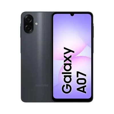 CELULAR SAMSUNG A07 BLAK (4GB+128GB) — CELULARES