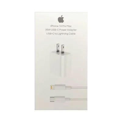 CARGADOR COMPLETO IPHONE 35W  USB-C A IPHONE GENERICO — ACCESORIOS
