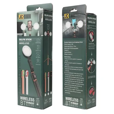 SELFI STICK JC-18H — ACCESORIOS
