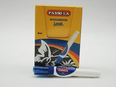 CORRECTOR PASSOLA PUNTA METALICA PLUMA — PAPELERÍA