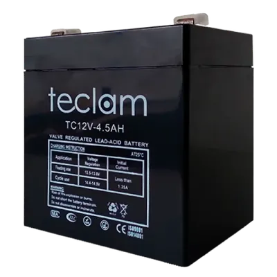 BATERIA TECLAM 12V 4 AH — BATERIAS