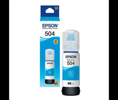 TINTA EPSON 504 CYAN — PAPELERÍA
